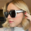Fashion Square Sunglasses Women 2023 New Polygon Cat Eye Sun Glasses Ladies Shades UV400 Retro Luxury Brand Colorful Eyewear Men