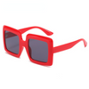 New Fashion Oversized Square Sunglasses For Women Black Brown Elegant Gradient Sun Glasses Female Uv400 Eyewear Pink Red