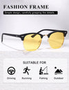 AEVOGUE Polarized Sunglasses For Women And Men Semi Rimless Frame Retro Sun Glasses AE0369
