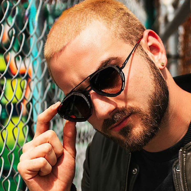 Retro steampunk sales sunglasses
