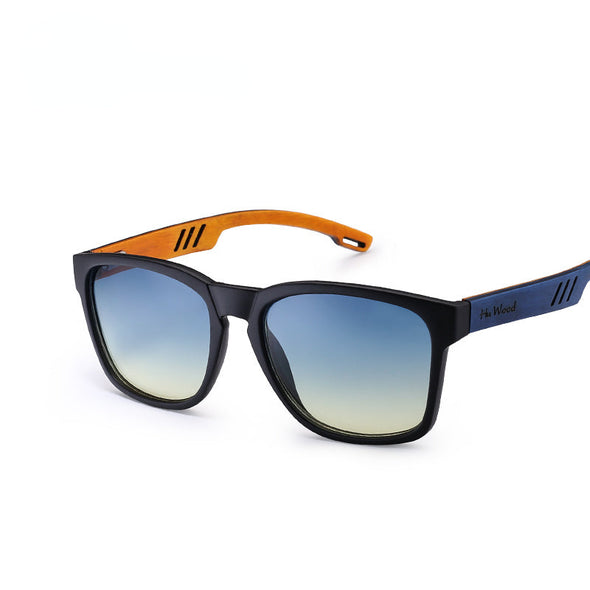 Brand Design Polarized Sunglass Skateboard Wood Sunglasses For Men Women Lenses Driving gafas