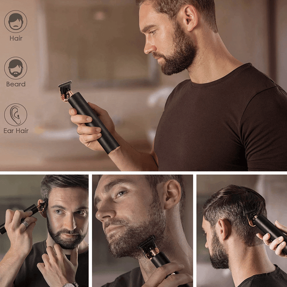 Close-cutting Carbon-steel T-blade Professional Hair Trimmer
