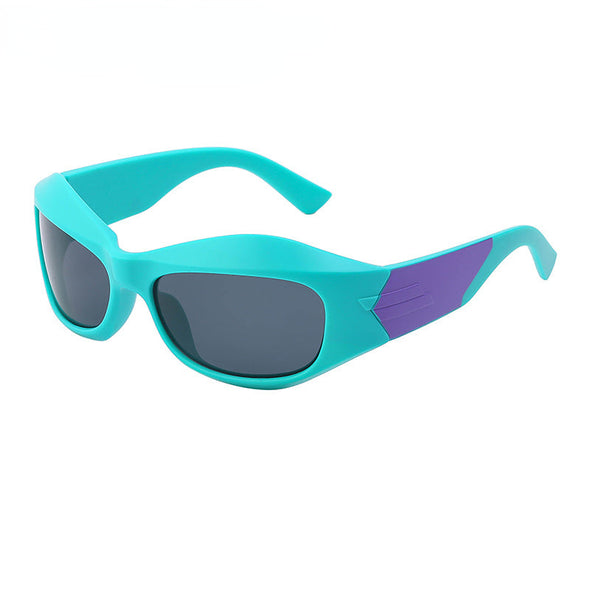 Cyberpunk Y2K Sunglasses Women Sport Sun Glasses for Men Sports Goggles New Fashion Cat Eye Sunglass Occhiali Da Sole Donna