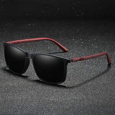 Luxury Men Women Driving Travel Polarized Sunglasses Fashion Brand Design Square Vintage Sun Glasses TR90 Frame Eyewear UV400