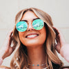 JOLLYNOVA Pro - Reflective Lens Round Trendy Sunglasses