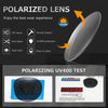 AEVOGUE Polarized Sunglasses For Women And Men Semi Rimless Frame Retro Sun Glasses AE0369