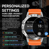 JOLLYNOVA Military Smart Watch K52 Make/Answer Calls Rugged Tactical Smartwatch 1.39" HD Screen Heart Rate Sleep Monitor 108 Sports Modes Fitness Tracker For Android iPhone Samsung