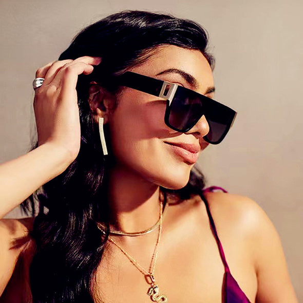 Black Square Sunglasses Women Oversized Glasses Female Luxury best