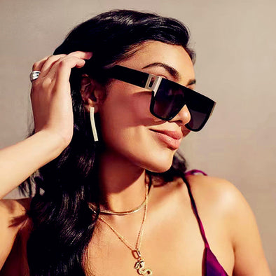 Y2K Square Sunglasses Women Oversized Glasses Female Luxury Brand Designer Eyewear