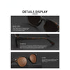 Vintage Original Design Sunglasses Men Demi Transparent Style Eyewear High Quailty Sun Glasses Driving