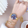 Bee Sister - Watch Mid-Ancient Watch Women's Fashion Fashion Brand Advanced Ins Wheat Diamond Light Luxury Minority