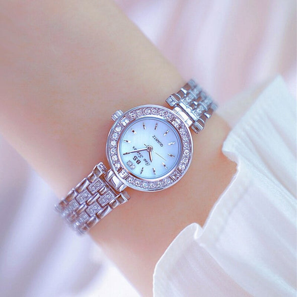 Bee Sister - New Watch Light Luxury Minority Small Green Watch Women's Watch Quartz Watch Fashion