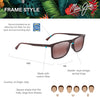 Maui Jim Makamae Square Sunglasses