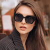 Fashion Square Sunglasses Women 2023 New Polygon Cat Eye Sun Glasses Ladies Shades UV400 Retro Luxury Brand Colorful Eyewear Men