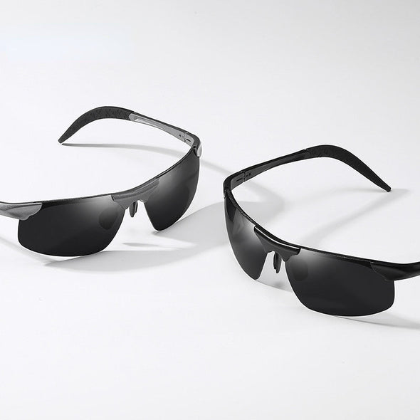 Jollynova New metal driving sunglasses 8177 Cycling sports polarized Sunglasses