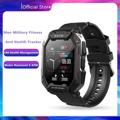 Jollynova Waterproof Smartwatch Blood Pressure Swiming Watches C20