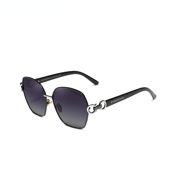 Brand New  Vintage Butterfly Sunglasses Women Retro Double Ring Design Gradient Square Sun Glasses Female UV400