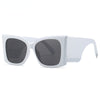 Oversized Cat Eye Sunglasses Women 2023 New Fashion Luxury Brand Big Frame Square Punk Sun Glasses Ladies Trendy Cat-Eye Eyewear