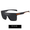 Jollynova Personalized large frame trendy driving polarized sunglasses P0110