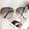 New Square Sunglasses Women Mirror Vintage Insect decoration Sun Glasses