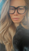Anti Blue Big Frame  Glasses Women Computer blue light blocking glasses  Black Radiation Goggles Spectacles Eyeglasses Men