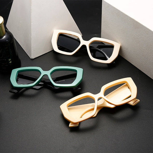 Anti-blue Light Optical Glasses Frames Women Luxury Brand Glasses Woman Fashion Classic Square Ladies Clear Eyewear Sunglases