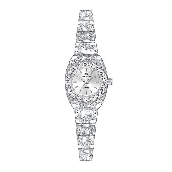 Bee Sister - Recommended Special Interest Light Luxury Atmosphere Lava  Middle Ancient Diamond Watch Temperament GiftGolden Watch
