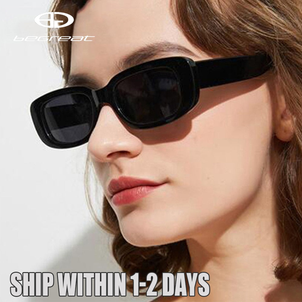 Vintage Classic Square Sunglass Men Outdoor Small Quality Alloy