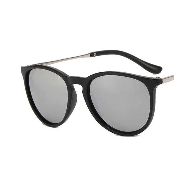 Brand Designer Round Cat Eye Sunglasses Men Retro Shades Male Sun Glasses Mirror Clear Vintage Fashion Driving Oculos De Sol