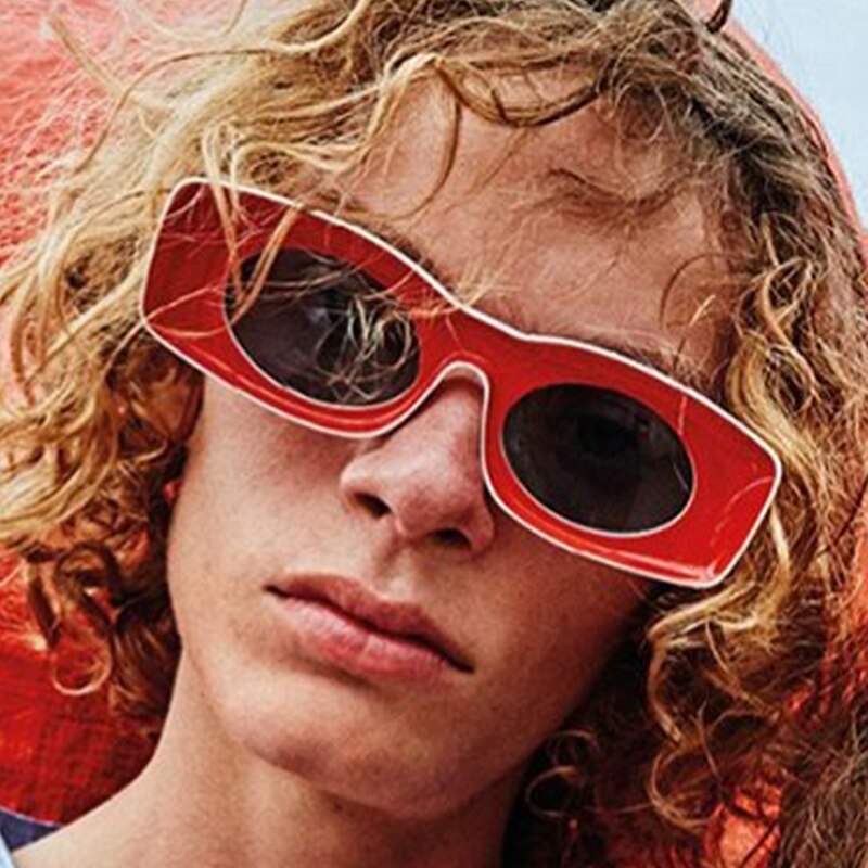 Aesthetic red glasses store
