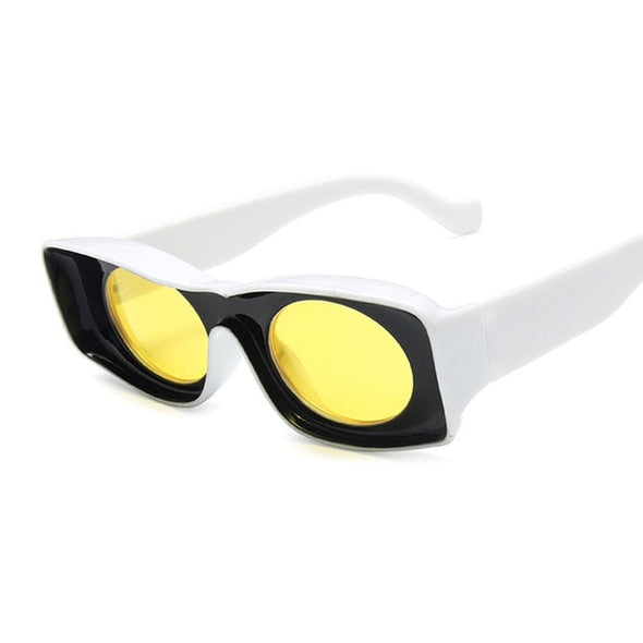 Brand Designer Square Sunglasses Men Personality Fashion Sun Glasses Vintage Male Hip Hop Shades