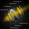 Top Anti-Glare Day Night Vision Glasses Men Driving Polarized Sunglasses Aluminum Rimless Photochromic Riding Goggles UV