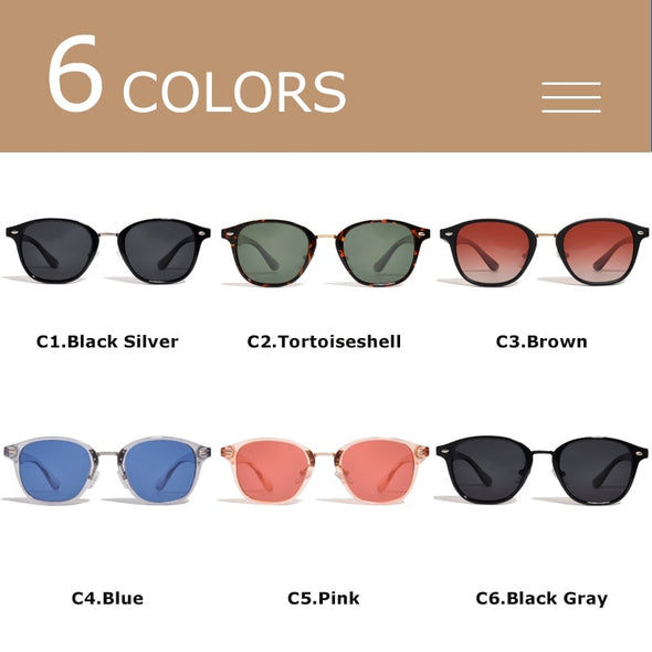 Polarized Sunglasses Women Oval TR90 Vintage Anti Glare Driving Sun Glasses Men 2023 Shades Male UV400 zonnebril dames