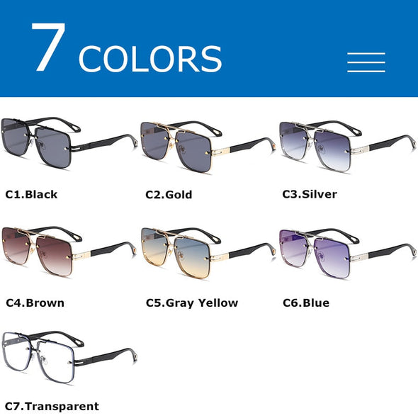 CRIXALIS Vintage Sunglasses Women 2023 Fashion Trend Square Sun Glasses For Men Brand Designer Driving Shades Ladies UV400