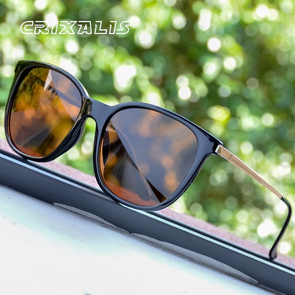 Vintage Women's Sunglasses Polarized Classic Anti Glare Driving Sun Glasses For Men Luxury Brand Designer Shades Female