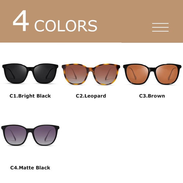 Vintage Women's Sunglasses Polarized Classic Anti Glare Driving Sun Glasses For Men Luxury Brand Designer Shades Female