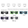 Cartoon Vintage Glasses 8 bit Pixel Novelty Mosaic Cospla Goggles My World Glasses  Children Sunglasses Baby Boys Gift