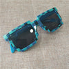 Cartoon Vintage Glasses 8 bit Pixel Novelty Mosaic Cospla Goggles My World Glasses  Children Sunglasses Baby Boys Gift
