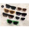 Cat Eye Sunglasses Women Men Oversized Vintage Square Shades Sun Glasses UV400