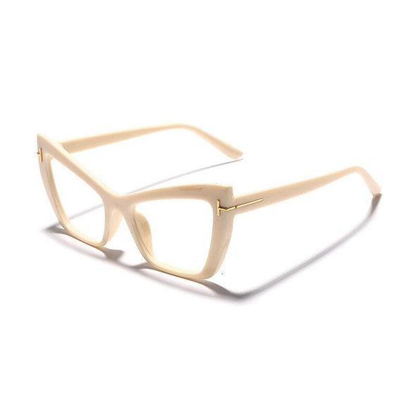 Cat Eye prescription Frames Glasses Women Retro Optics Spectacle Frame Personality Fashion Eyeglasses Luxury Brand Designer