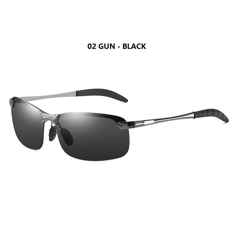 تسوق Premium Polarized Sunglasses Men Running Driving Gun-Black