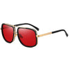 Classic Square Sunglasses Man Brand Designer Driving Gradient Sun Glasses Male Metal Frame Vintage Fashion Gafas De Sol