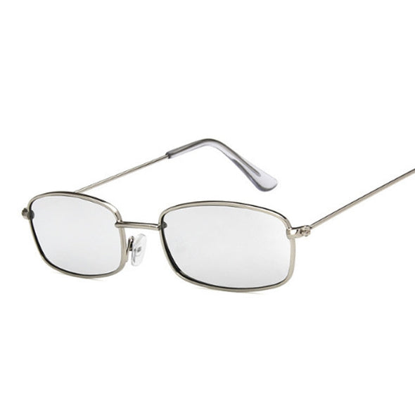 Classic Vintage Rectangle Sunglasses Woman Retro Shades Candy Colors Mirror Sun Glasses Female Square Driver Oculos