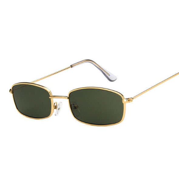 Classic Vintage Rectangle Sunglasses Woman Retro Shades Candy Colors Mirror Sun Glasses Female Square Driver Oculos