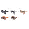 Classy Luxury Men Sunglasses Fashion Glamour Brand Glasses for Women Square Frame Golden Designer Shades