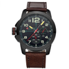 Jollynova Quartz Leather Strap Waterproof Watch ( Dial 4.6cm) - CUR126