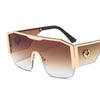 2023 New Fashion Shield Sunglasses Men Women High Quality Luxury Gradients Lens Bull Logo Brand Designer Hot Sell Sunglasses