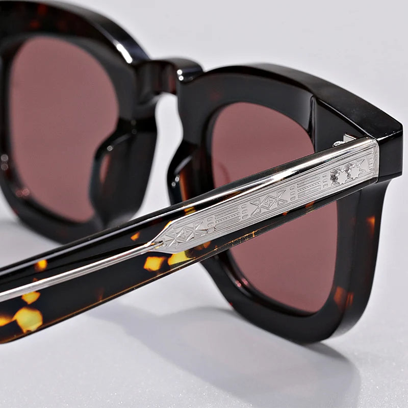 DEVAUX JMM Sunglasses Men Acetate Round Eyeglasses Designer Luxury Bra