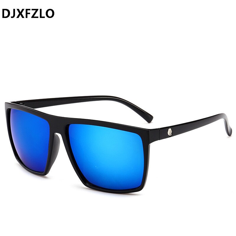 DJXFZLO 2022 Square Sunglasses Men Brand Designer Mirror