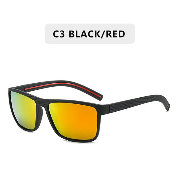 Brand Polarized Sunglasses For Men Plastic Oculos de sol Men's Fashion Square Driving Eyewear Travel Sun Glass